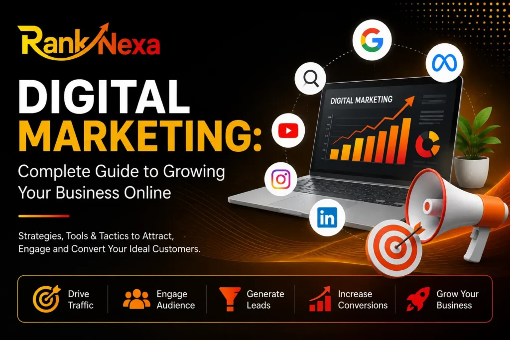 Digital Marketing- Complete Guide to Growing Your Business Online